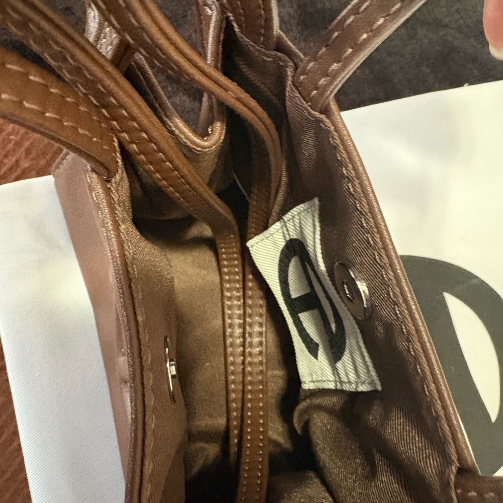 Telfar Chocolate Brown Mini Shopping Bag - Picture 5 of 5